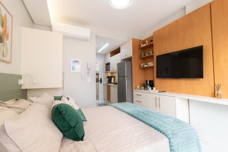 Studio de kitnet/studio para alugar com 1 quarto, 20m² em Centro, Curitiba