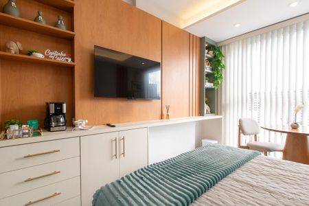 Studio de kitnet/studio para alugar com 1 quarto, 20m² em Centro, Curitiba