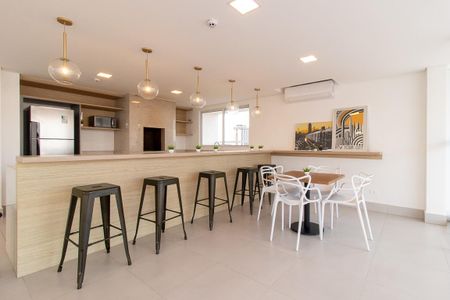Studio para alugar com 20m², 1 quarto e sem vaga Studio para alugar com 20m², 1 quarto e sem vagaÁrea comum - Churrasqueira