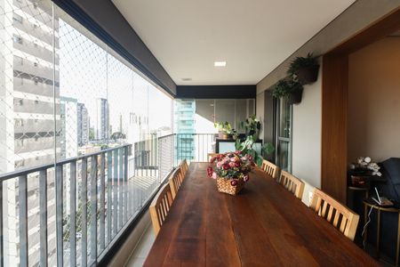 Varanda Gourmet  de apartamento para alugar com 3 quartos, 105m² em Tatuapé, São Paulo