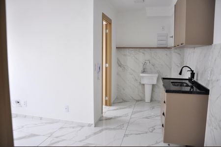 Apartamento à venda com 34m², 2 quartos e sem vaga Apartamento à venda com 34m², 2 quartos e sem vagaDetalhe - Cozinha Americana