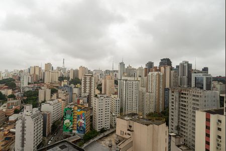 Vista da Sala de apartamento à venda com 1 quarto, 45m² em Bela Vista, São Paulo