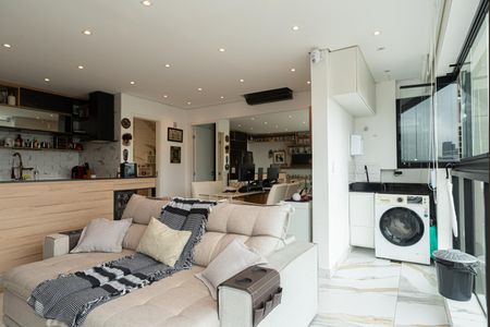 Sala de apartamento à venda com 1 quarto, 45m² em Bela Vista, São Paulo