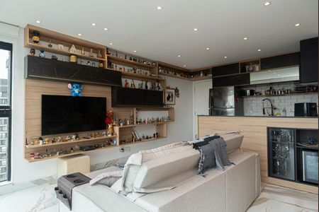 Sala de apartamento à venda com 1 quarto, 45m² em Bela Vista, São Paulo