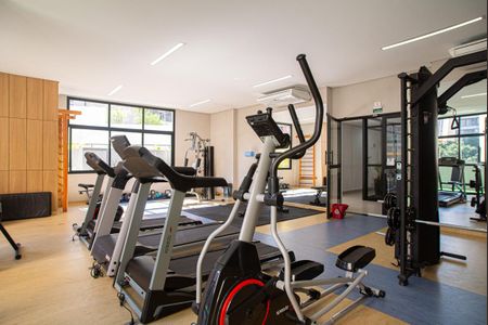 Apartamento à venda com 45m², 1 quarto e 1 vaga Apartamento à venda com 45m², 1 quarto e 1 vagaÁrea comum - Academia