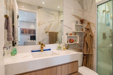Apartamento à venda com 45m², 1 quarto e 1 vaga Apartamento à venda com 45m², 1 quarto e 1 vagaBanheiro