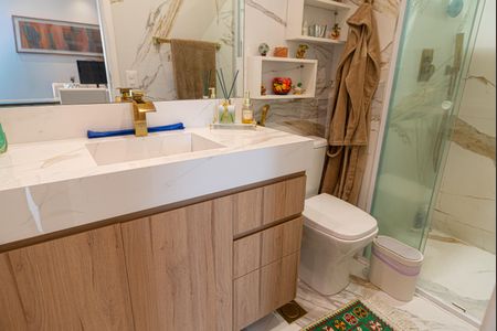 Apartamento à venda com 45m², 1 quarto e 1 vaga Apartamento à venda com 45m², 1 quarto e 1 vagaBanheiro