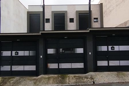 Fachada de casa à venda com 3 quartos, 110m² em Vila Alpina, São Paulo
