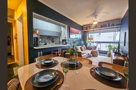 Sala de apartamento para alugar com 2 quartos, 57m² em Brooklin, São Paulo