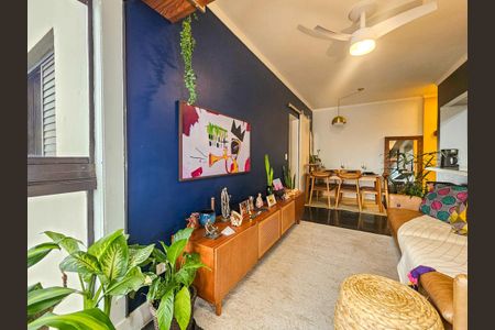 Sala de apartamento para alugar com 2 quartos, 57m² em Brooklin, São Paulo