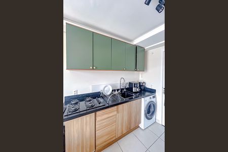 Apartamento à venda com 27m², 1 quarto e sem vagaCozinha e Área de Serviço