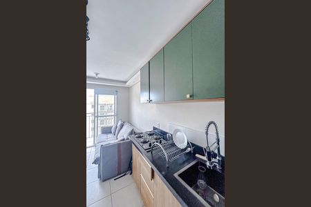 Apartamento à venda com 27m², 1 quarto e sem vagaCozinha e Área de Serviço