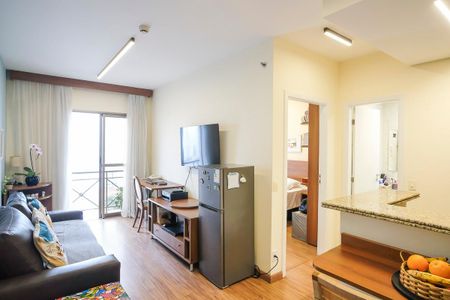 Sala de apartamento à venda com 1 quarto, 38m² em Santa Paula, São Caetano do Sul