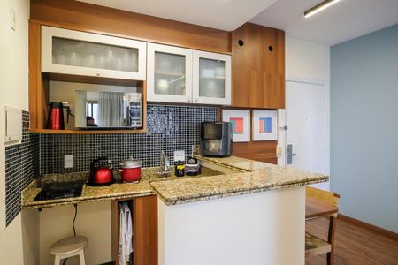 Apartamento à venda com 38m², 1 quarto e 1 vagaCozinha