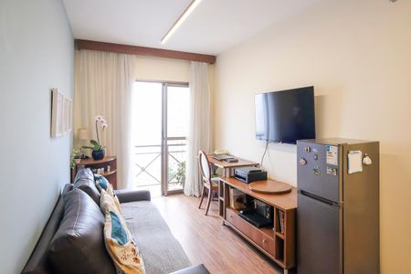 Sala de apartamento à venda com 1 quarto, 38m² em Santa Paula, São Caetano do Sul