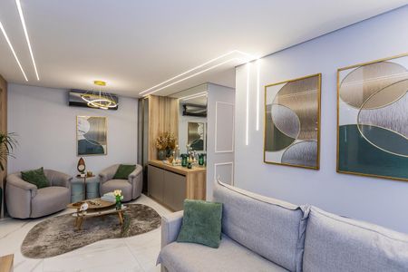 Sala de apartamento à venda com 3 quartos, 107m² em Vila Albertina, São Paulo