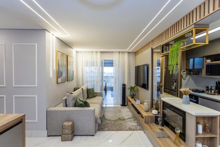 Sala de apartamento à venda com 3 quartos, 107m² em Vila Albertina, São Paulo
