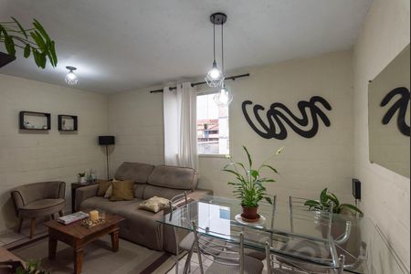 Sala de apartamento para alugar com 2 quartos, 58m² em Dic Vi (conjunto Habitacional Santo Dias Silva), Campinas