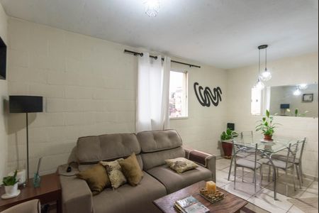 Sala de apartamento para alugar com 2 quartos, 58m² em Dic Vi (conjunto Habitacional Santo Dias Silva), Campinas