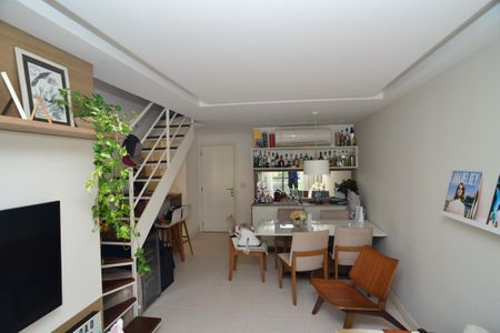 Sala de apartamento à venda com 2 quartos, 80m² em São Conrado, Rio de Janeiro
