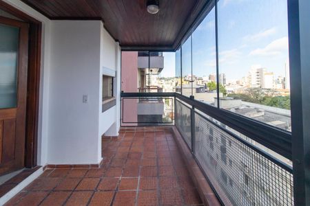 Varanda da Sala de apartamento à venda com 2 quartos, 90m² em Menino Deus, Porto Alegre