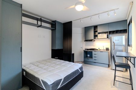 Studio de kitnet/studio para alugar com 1 quarto, 24m² em Vila Buarque, São Paulo