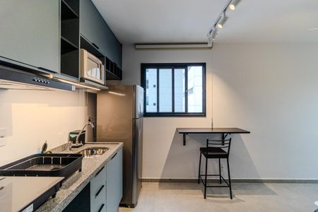 Studio para alugar com 24m², 1 quarto e sem vaga Studio para alugar com 24m², 1 quarto e sem vagaCozinha