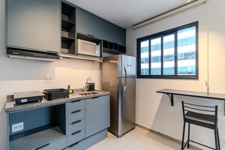 Studio para alugar com 24m², 1 quarto e sem vaga Studio para alugar com 24m², 1 quarto e sem vagaCozinha