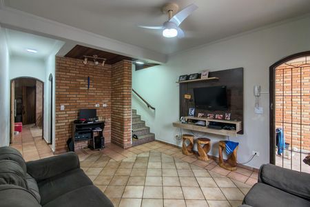 Sala de casa para alugar com 2 quartos, 140m² em Vila Caiçara, Praia Grande