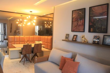 Sala de apartamento à venda com 2 quartos, 67m² em Olímpico, São Caetano do Sul