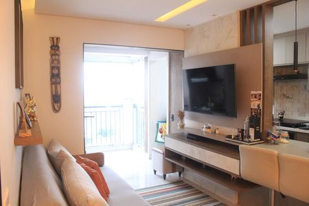 Sala de apartamento à venda com 2 quartos, 67m² em Olímpico, São Caetano do Sul