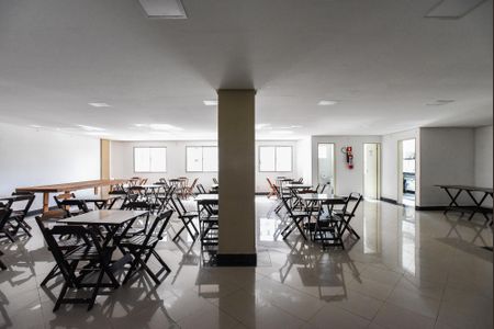 Apartamento à venda com 47m², 2 quartos e 1 vagaÁrea comum - Salão de festas
