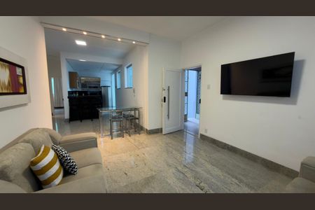 Sala de apartamento para alugar com 3 quartos, 90m² em Barroca, Belo Horizonte
