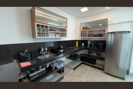 Cozinha de apartamento para alugar com 3 quartos, 90m² em Barroca, Belo Horizonte