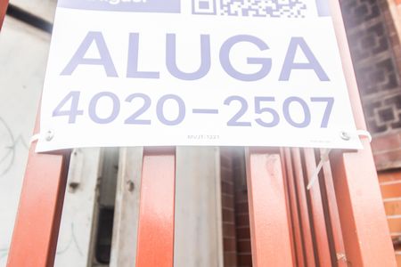 Apartamento para alugar com 30m², 1 quarto e sem vaga Apartamento para alugar com 30m², 1 quarto e sem vagaPlaca