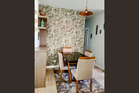 Sala de Jantar de apartamento à venda com 3 quartos, 79m² em Bacacheri, Curitiba