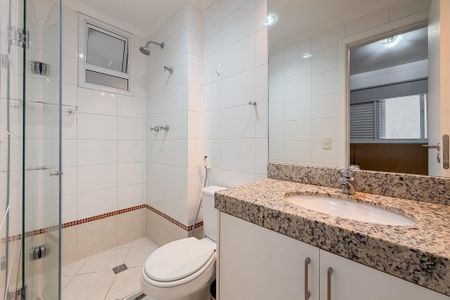 Apartamento para alugar com 110m², 3 quartos e 2 vagas Apartamento para alugar com 110m², 3 quartos e 2 vagasBanheiro da Suíte