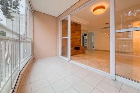 Varanda da Sala de apartamento para alugar com 3 quartos, 110m² em Bosque da Saúde, São Paulo