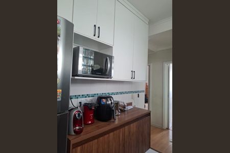 Cozinha de apartamento à venda com 2 quartos, 50m² em Demarchi, São Bernardo do Campo