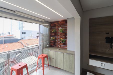 Apartamento à venda com 49m², 2 quartos e 2 vagasVaranda