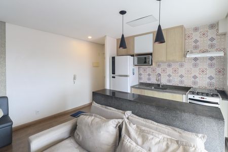 Sala de apartamento para alugar com 2 quartos, 49m² em Carandiru, São Paulo
