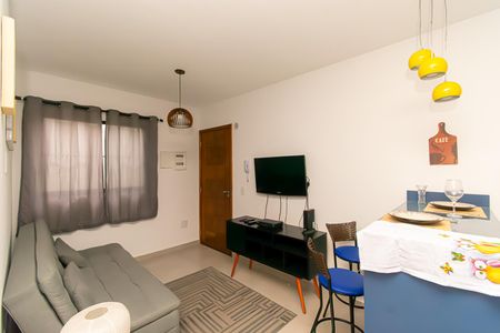 Sala de apartamento para alugar com 1 quarto, 29m² em Chácara Mafalda, São Paulo