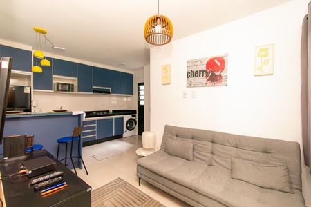 Sala de apartamento para alugar com 1 quarto, 29m² em Chácara Mafalda, São Paulo