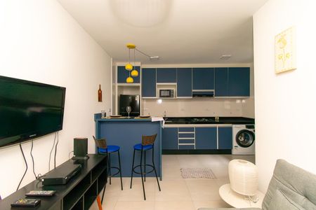 Sala de apartamento para alugar com 1 quarto, 29m² em Chácara Mafalda, São Paulo
