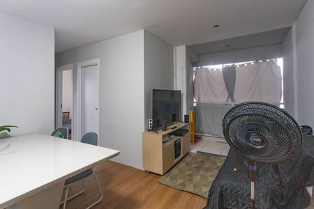 Sala  de apartamento à venda com 2 quartos, 54m² em Canhema, Diadema