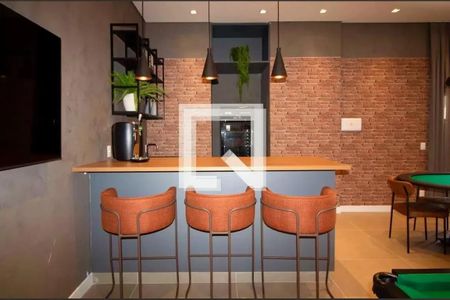 Studio para alugar com 32m², 0 quarto e 1 vaga Studio para alugar com 32m², 0 quarto e 1 vagaEspaço GourmetSalão de jogos