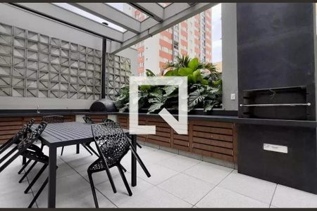 Studio para alugar com 32m², 0 quarto e 1 vaga Studio para alugar com 32m², 0 quarto e 1 vagaÁrea comum - Churrasqueira
