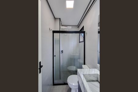Banheiro de kitnet/studio para alugar com 1 quarto, 26m² em Vila Mariana, São Paulo
