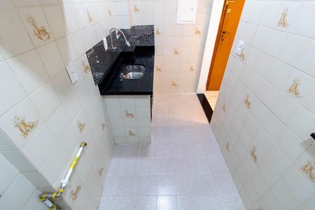 COZINHA de apartamento para alugar com 1 quarto, 42m² em Botafogo, Campinas
