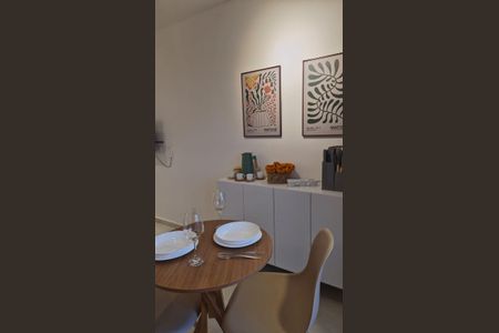 Sala de Jantar de kitnet/studio à venda com 1 quarto, 30m² em Centro, Rio de Janeiro
